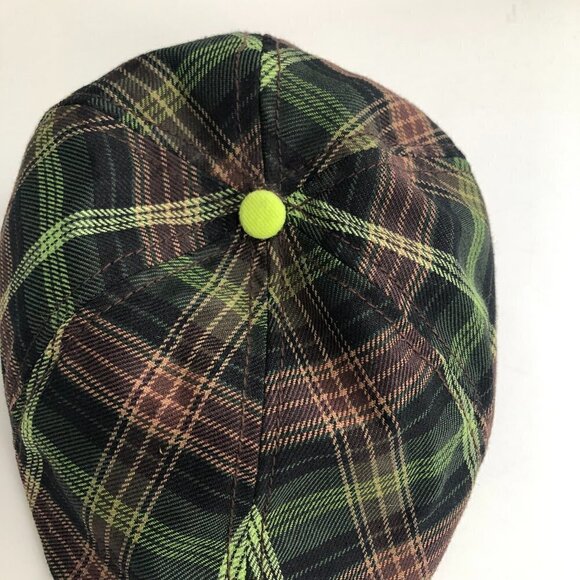 NEW ERA Plaid Newsboy Cap - Picture 3 of 8
